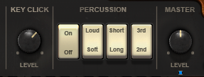 KEY CLICK・PERCUSSION