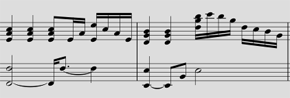 ♫ ピアノ伴奏例-6