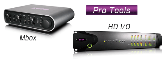 Avid MboxとHD I/O_Pro Tools